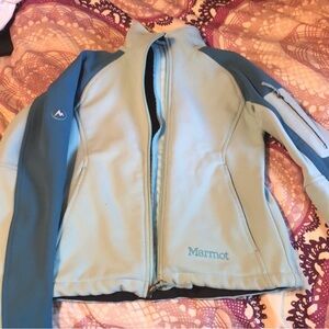 Marmot Sky Blue and Teal Jacket xs